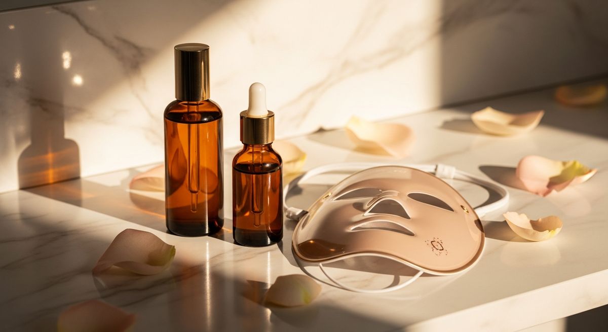 Sérum + LED : la synergie qui multiplie vos résultats skincare