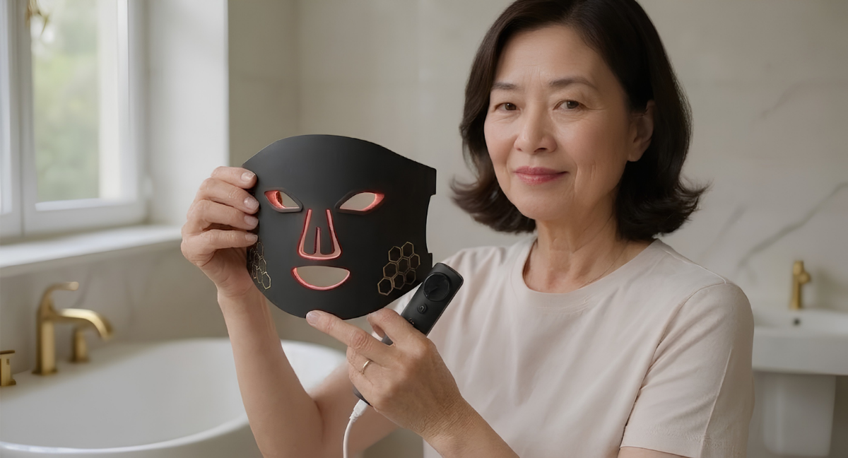 Masque LED pour débutantes