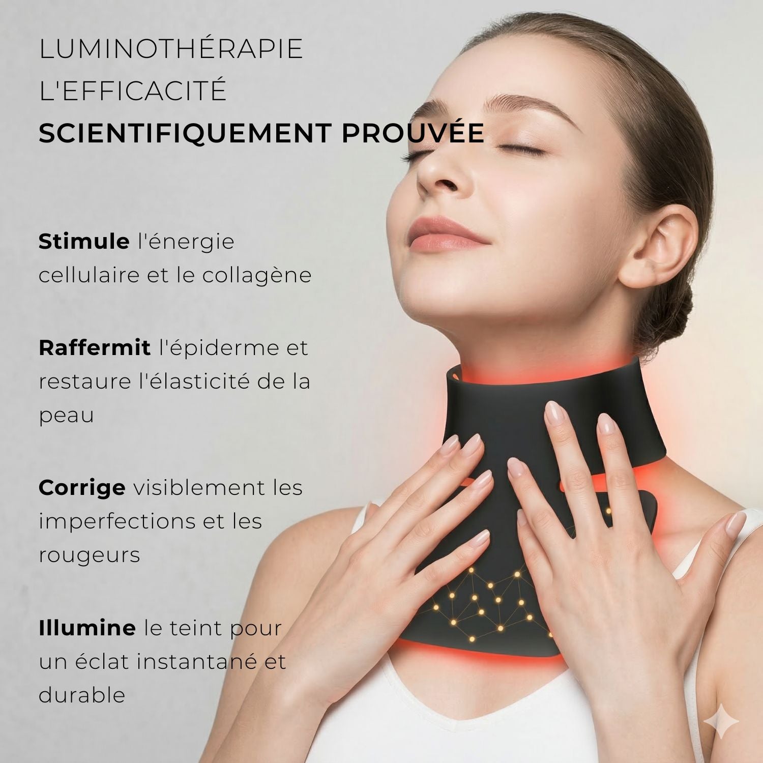 Masque LED Cou | NEXUS