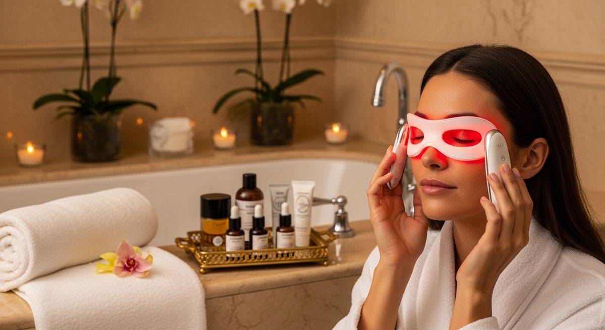 Lunettes LED anti-cernes 2026 : comparatif honnête et guide d'achat