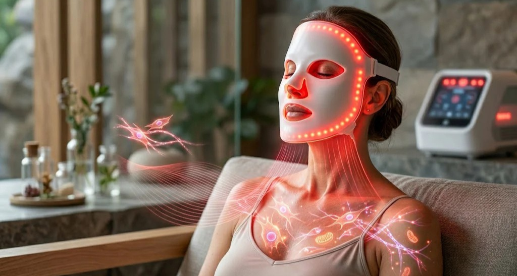 Comment la lumière rouge stimule le collagène naturellement