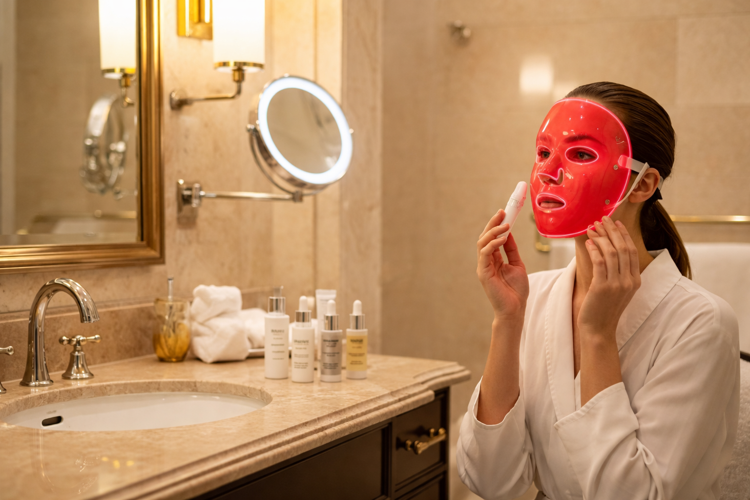 Lumière rouge : combien de séances pour voir les résultats ?